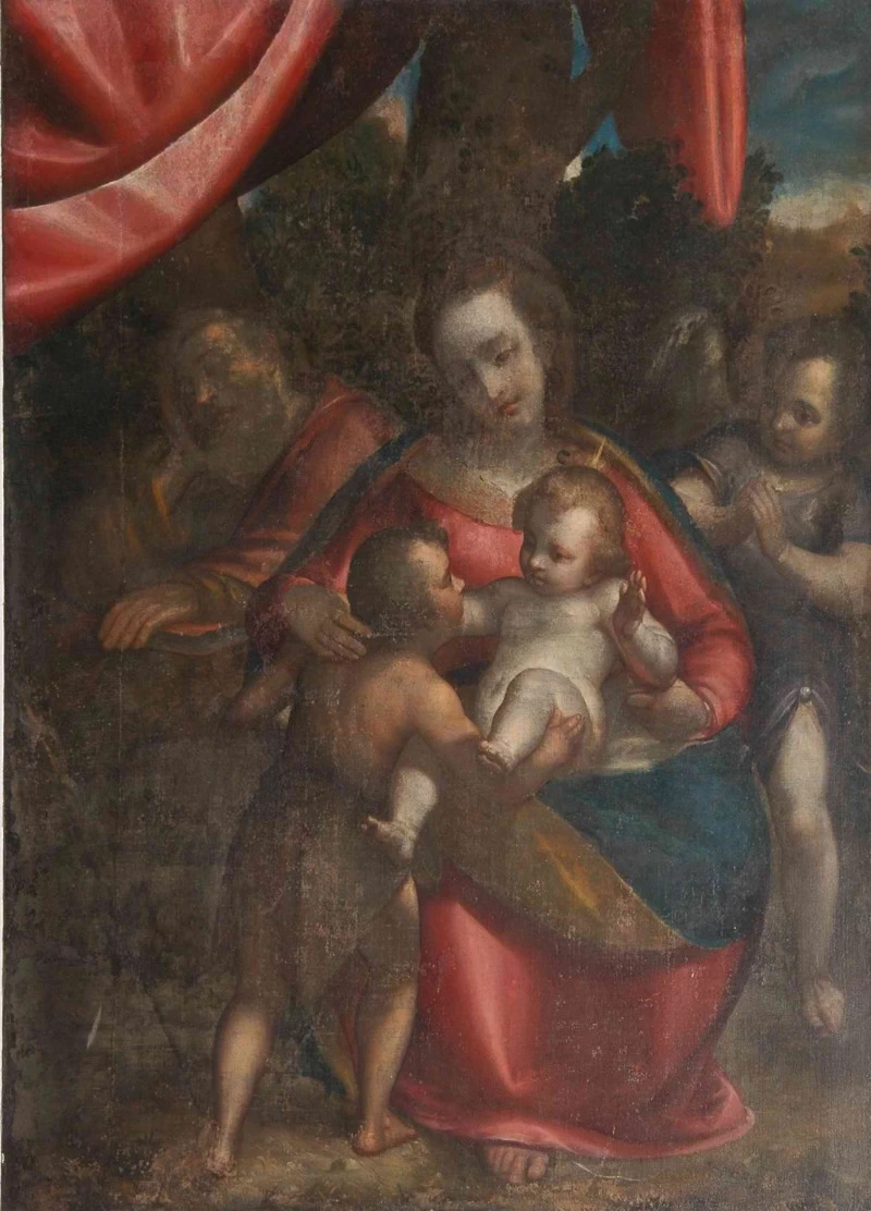 Sacra Famiglia con San Giovannino